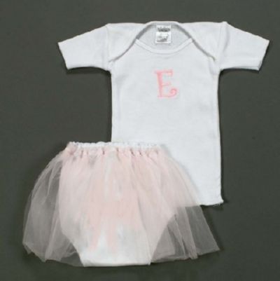 Initial tutu - Pale Pink