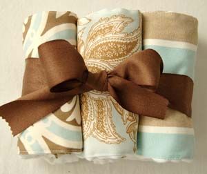 Gypsy Burp cloth set