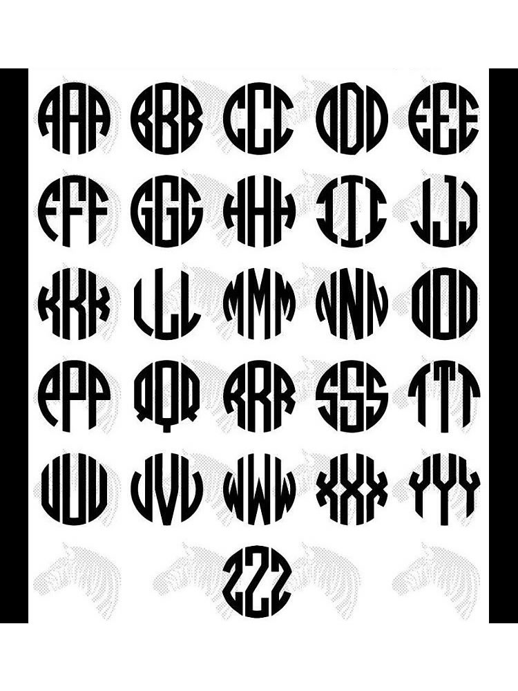 Monograms