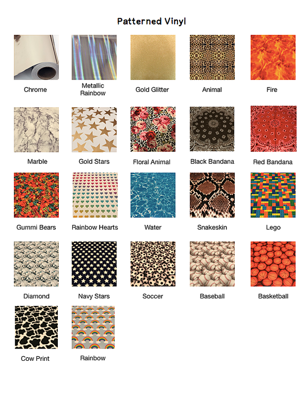 Patterned Vinyl