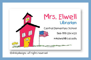 Dinky Designs Stationery Discounted - School house rock calling cards, personalized