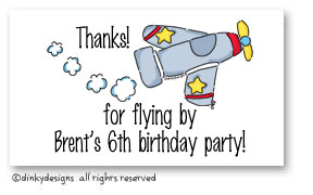 Dinky Designs Stationery Discounted - Been flying calling cards, personalized