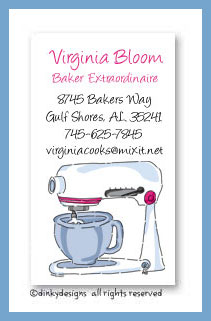 Dinky Designs Stationery Discounted - Mix it up calling cards, personalized