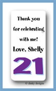 Dinky Designs Stationery Discounted - Forever 21 calling card stickers personalized