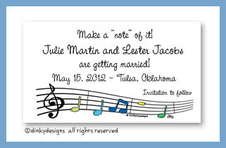 Discounted Dinky Designs Party tunes magnets 3.5