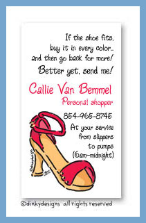 Discounted Dinky Designs Strappy sandal magnets 3.5