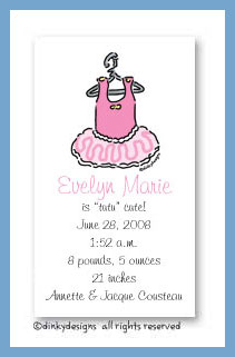 Discounted Dinky Designs Evie's tutu magnets 3.5