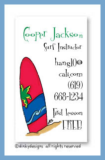 Discounted Dinky Designs Woody surf magnets 3.5