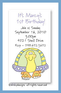 Discounted Dinky Designs Tommy the turtle magnets 3.5