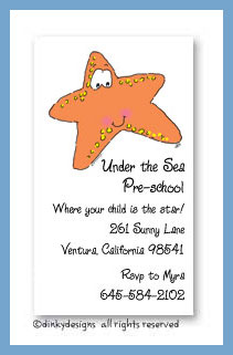 Discounted Dinky Designs Selma the starfish magnets 3.5