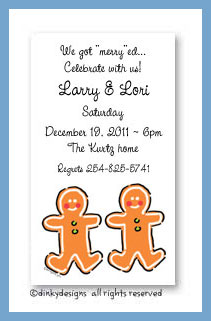 Discounted Dinky Designs Gingerbread magnets 3.5