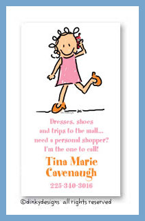 Discounted Dinky Designs Call me jane magnets 3.5