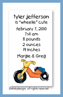 Discounted Dinky Designs Big wheel magnets 3.5