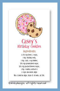 Discounted Dinky Designs Cookies, sprinkle & chip magnets 3.5