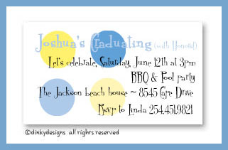 Discounted Dinky Designs Nautical dots magnets 3.5