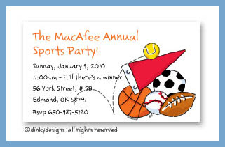 Discounted Dinky Designs Sports fanatic magnets 3.5