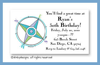 Discounted Dinky Designs Compass magnets 3.5