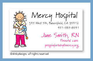 Discounted Dinky Designs Nurse jane magnets 3.5