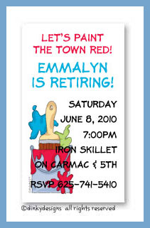 Discounted Dinky Designs Bucket o' paint magnets 3.5