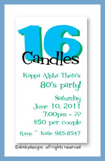 Discounted Dinky Designs Sweet 16 magnets 3.5