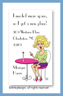 Discounted Dinky Designs Monique blonde magnets 3.5