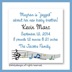 Dinky Designs Discounted Stationery - Party tunes magnets 3