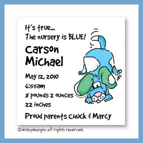 Dinky Designs Discounted Stationery - Spot the puppy magnets 3