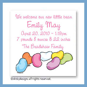 Dinky Designs Discounted Stationery - Beans - jelly magnets 3