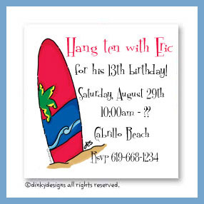 Dinky Designs Discounted Stationery - Woody surf magnets 3