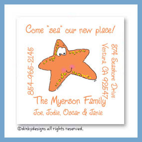 Dinky Designs Discounted Stationery - Selma the starfish magnets 3