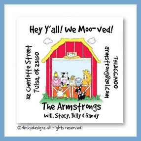 Dinky Designs Discounted Stationery - Barnyard pals magnets 3