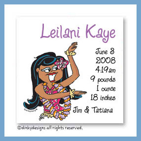 Dinky Designs Discounted Stationery - Teenie wahine magnets 3