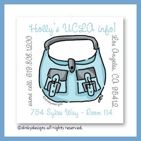 Dinky Designs Discounted Stationery - Robin's egg handbag magnets 3