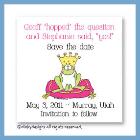 Dinky Designs Discounted Stationery - Frog prince magnets 3