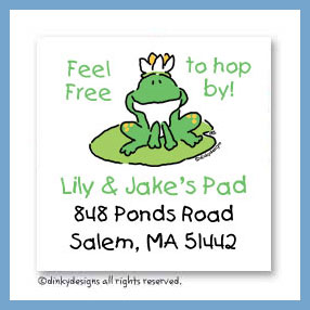 Dinky Designs Discounted Stationery - Garret the frog magnets 3