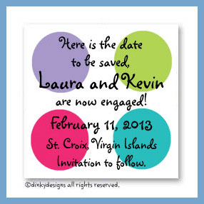 Dinky Designs Discounted Stationery - Pixie dots magnets 3