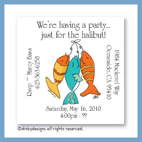 Dinky Designs Discounted Stationery - Hook, line & sinker magnets 3