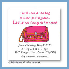 Dinky Designs Discounted Stationery - Sorbet satchel magnets 3