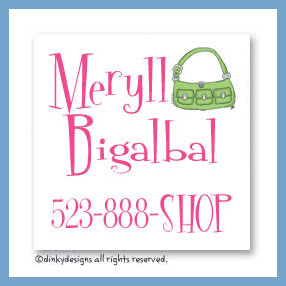 Dinky Designs Discounted Stationery - Key lime karry all magnets 3