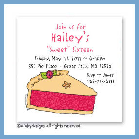 Dinky Designs Discounted Stationery - Berry pie magnets 3