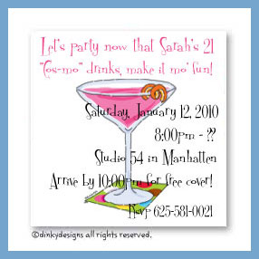 Dinky Designs Discounted Stationery - Cosmopolitan twist magnets 3