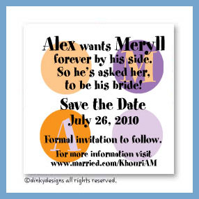 Dinky Designs Discounted Stationery - Purple popsicle magnets 3