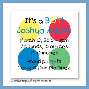 Dinky Designs Discounted Stationery - Twister dots magnets 3