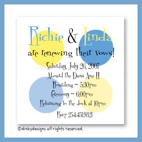 Dinky Designs Discounted Stationery - Nautical dots magnets 3