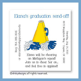 Dinky Designs Discounted Stationery - Megaphone magnets 3