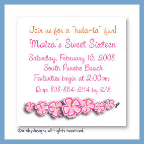 Dinky Designs Discounted Stationery - Tropicana string magnets 3