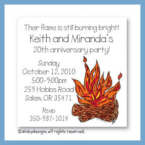 Dinky Designs Discounted Stationery - Campfire magnets 3