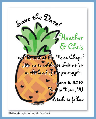 Discounted Dinky Designs Pineapple magnets 5.5