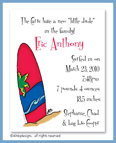 Discounted Dinky Designs Woody surf magnets 5.5