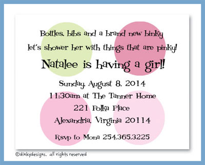 Discounted Dinky Designs Pink-a-boo dots magnets 5.5